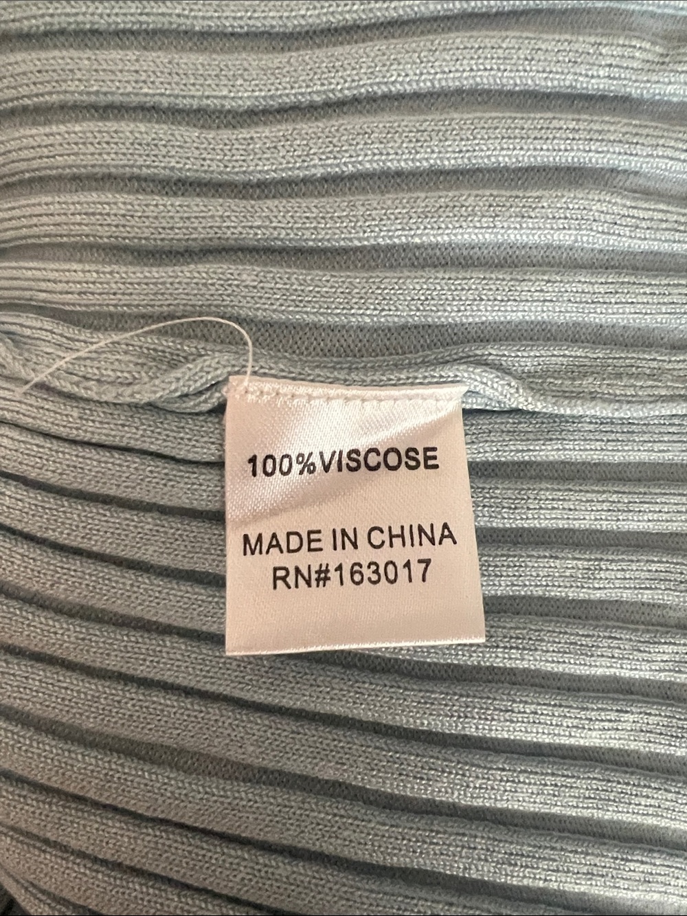 Princess Polly Light Blue Ribbed Ruffle Trim Cardigan - Picture 8 of 9